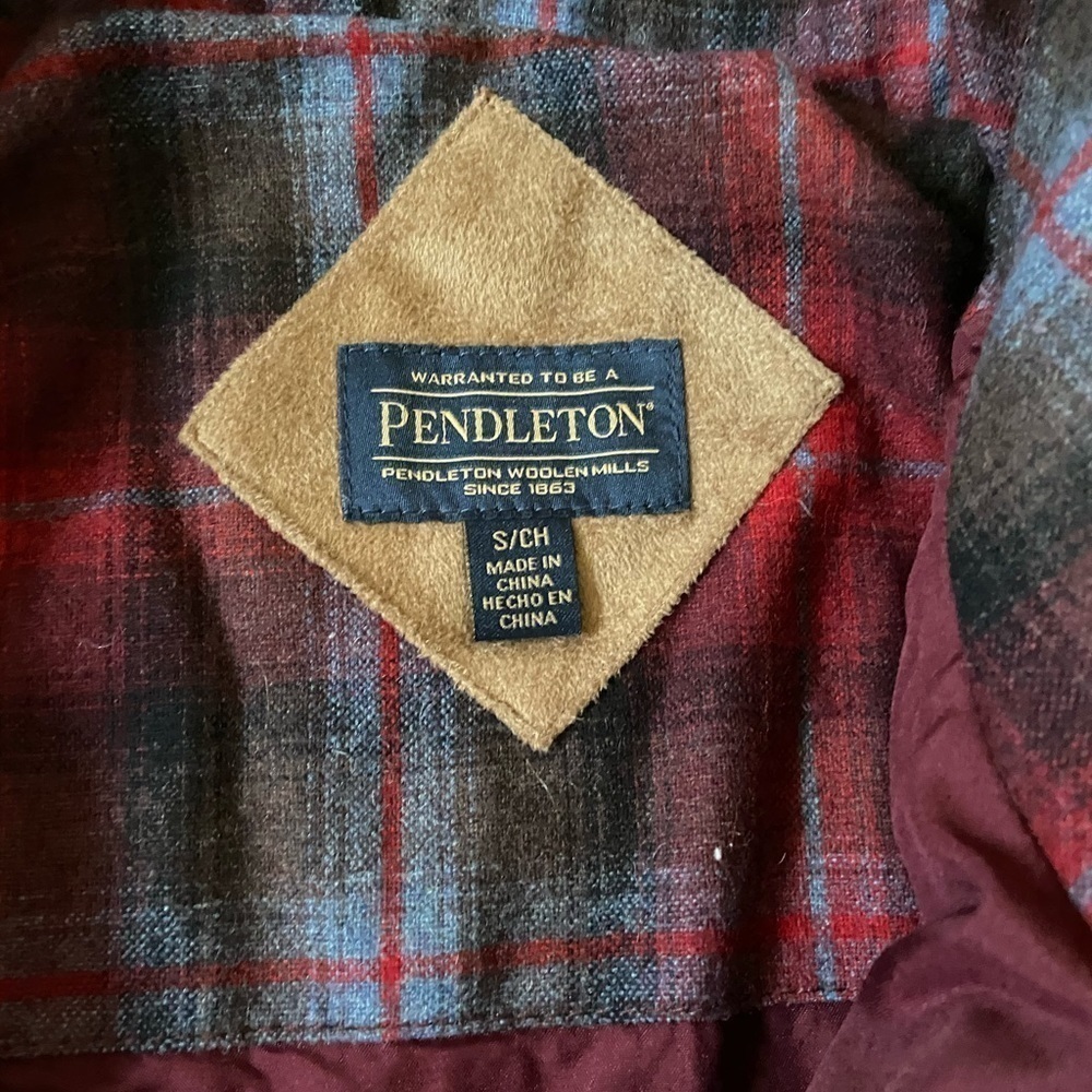 NWT Pendleton Fuzzy Full Zip Jacket Size S - Picture 5 of 6